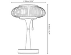 Matsutake Table Lamp