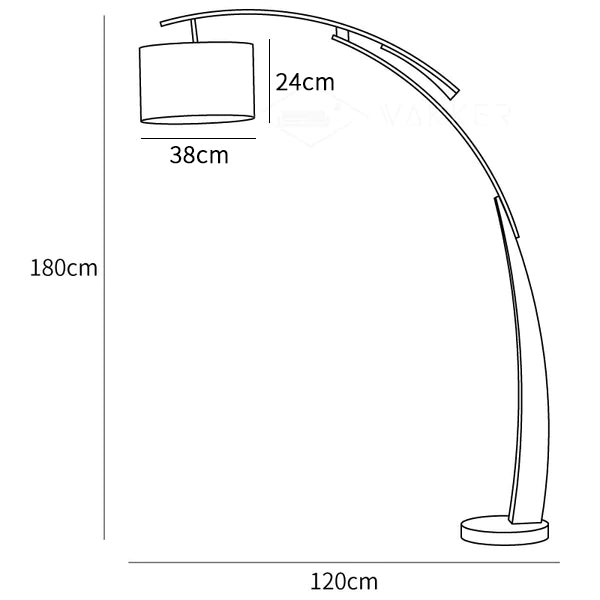 Matterhorn Arc Floor Lamp
