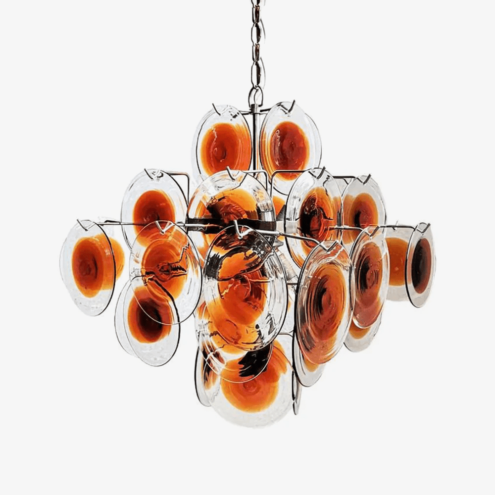 Mazzega Vistosi Murano Chandelier