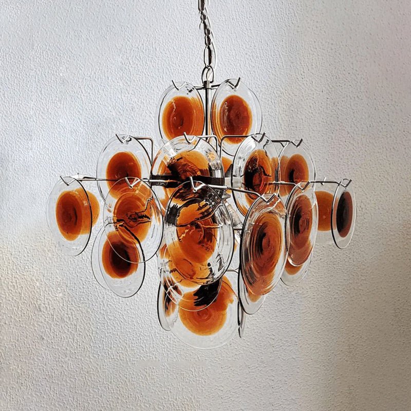 Mazzega Vistosi Murano Chandelier