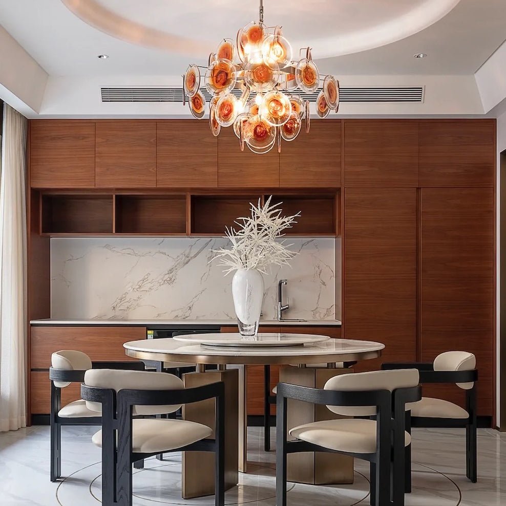 Mazzega Vistosi Murano Chandelier