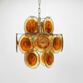 Mazzega Vistosi Murano Chandelier