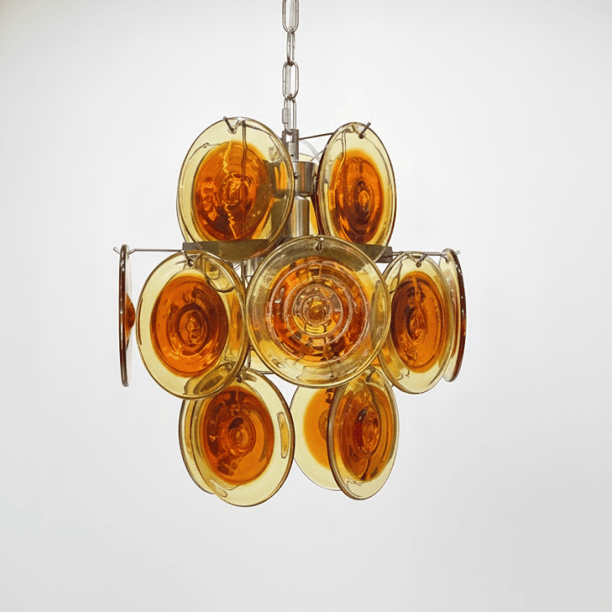 Mazzega Vistosi Murano Chandelier