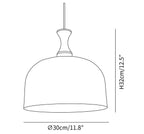 Meblos Down Pendant Light