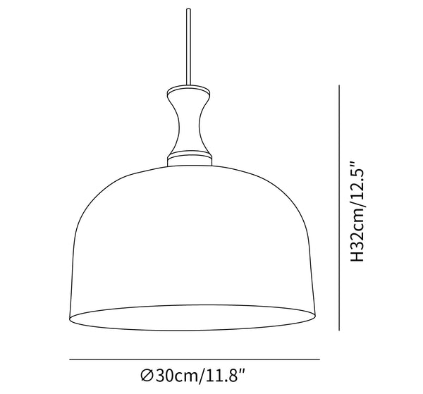 Meblos Down Pendant Light