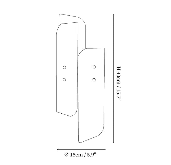 Megalith Alabaster Wall Light