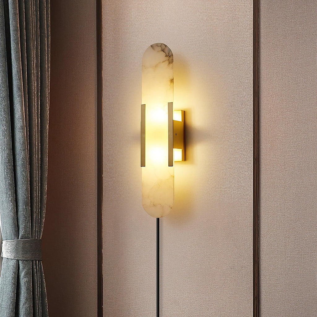 Melange Elongated Plug - in Sconce