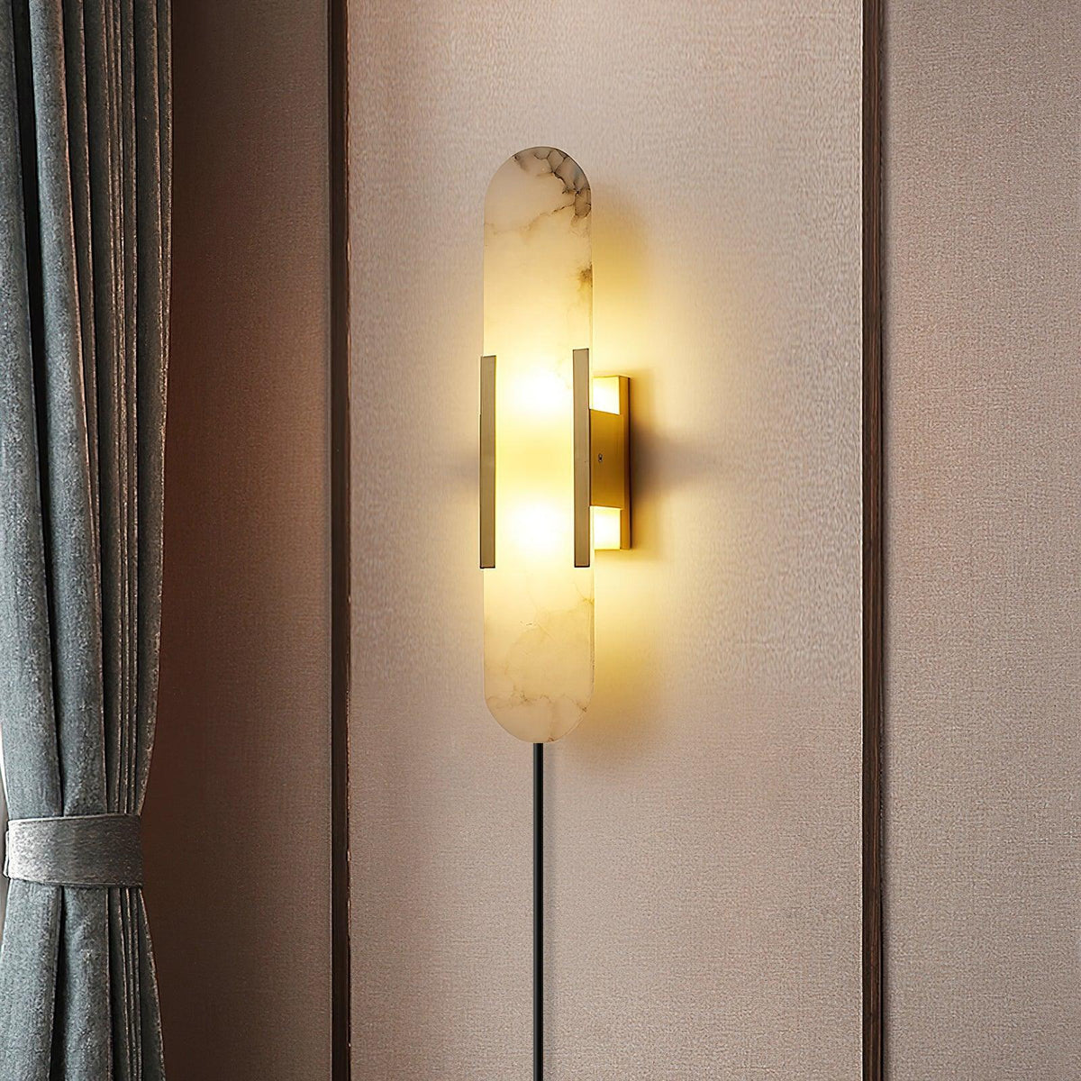 Melange Elongated Plug - in Sconce