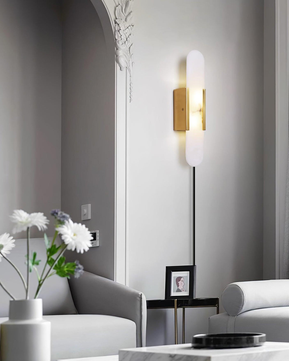 Melange Elongated Plug - in Sconce