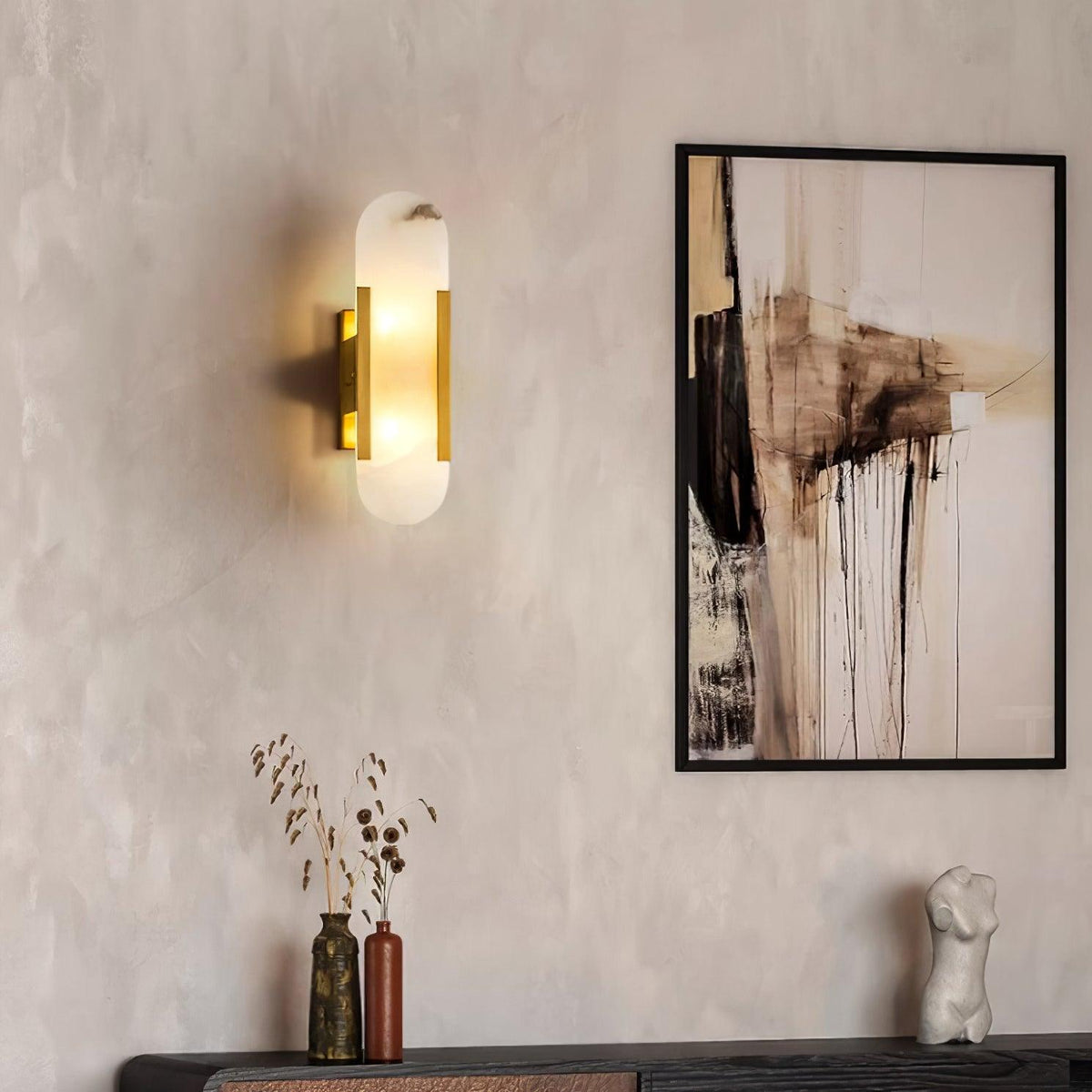 Melange Elongated Plug - in Sconce
