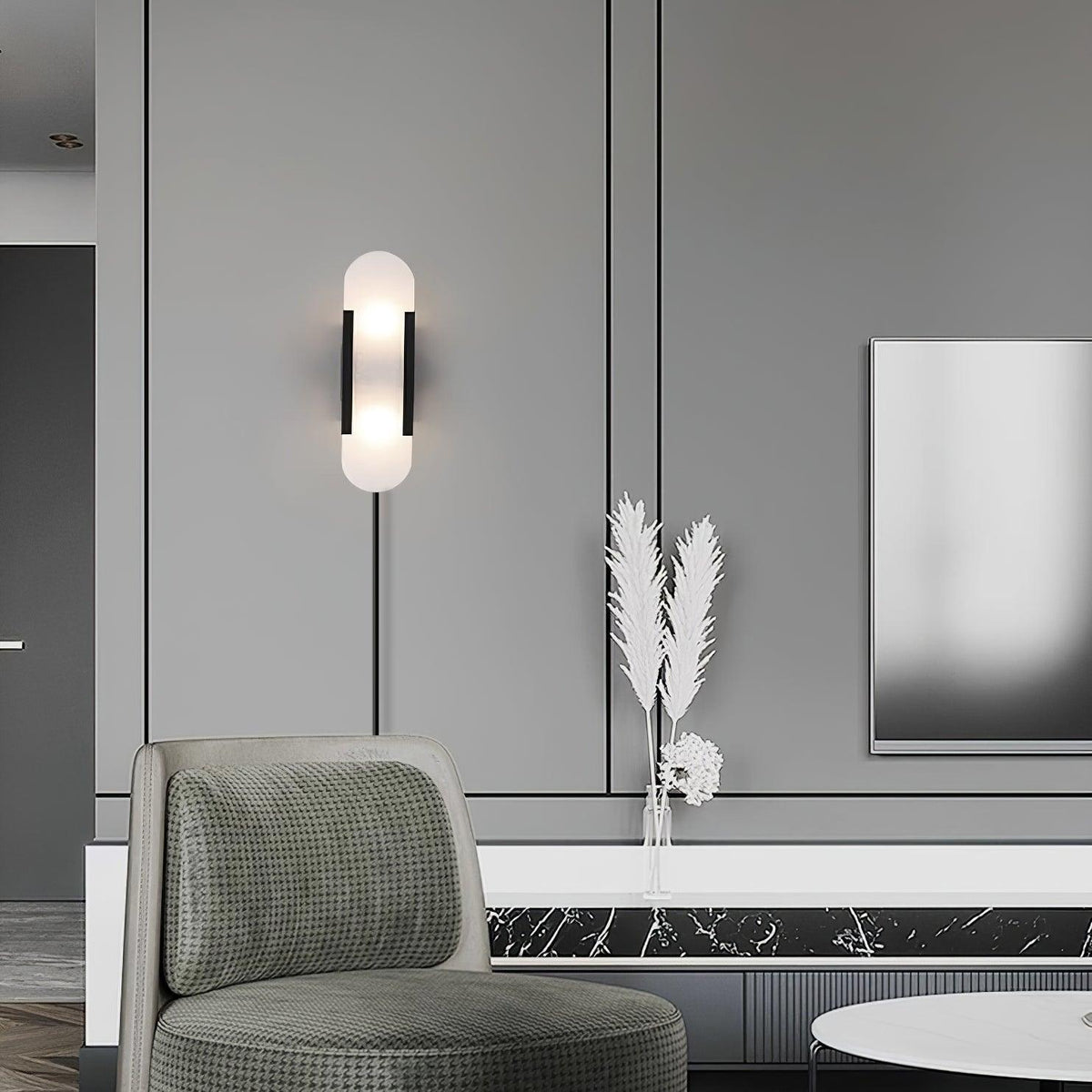 Melange Elongated Plug - in Sconce