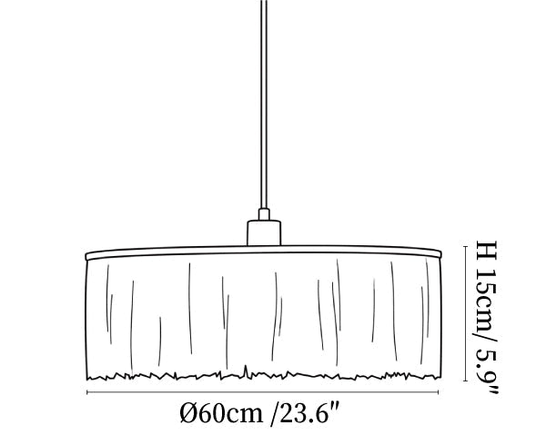 Melora Fringe Pendant Light