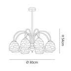 Melting Ice Cream Chandelier