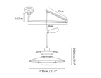 Mercero Swing Arm Pendant Lamp