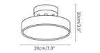 Meridian Rotatable LED Ceiling Light
