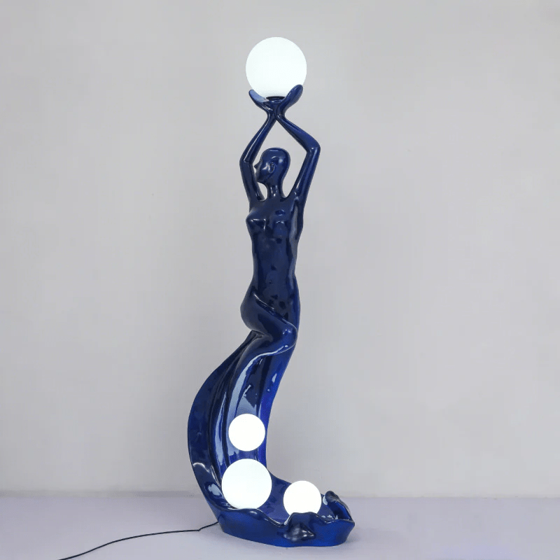 Mermaid Sculpture Floor Lamp