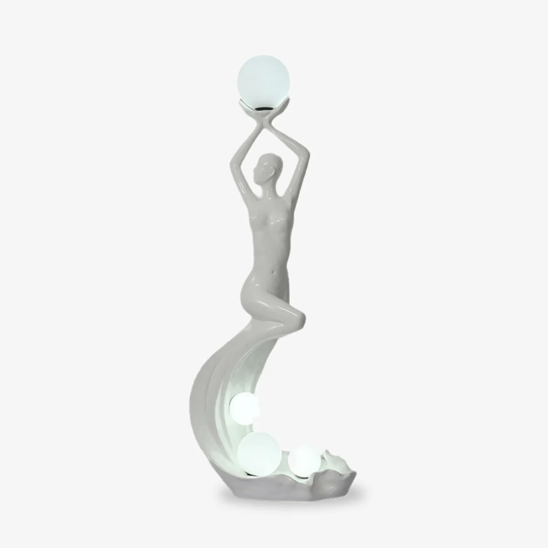Mermaid Sculpture Floor Lamp