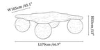 Mesa Pebble Coffee Table
