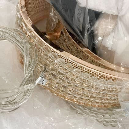Mesh Crystal Chandelier