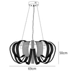 Mesh Crystal Chandelier