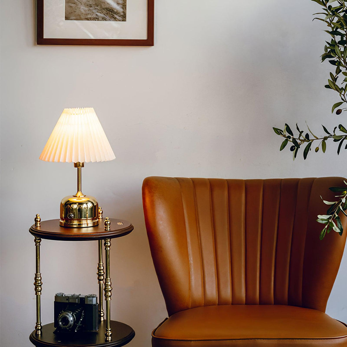 Metal Antique Table Lamp