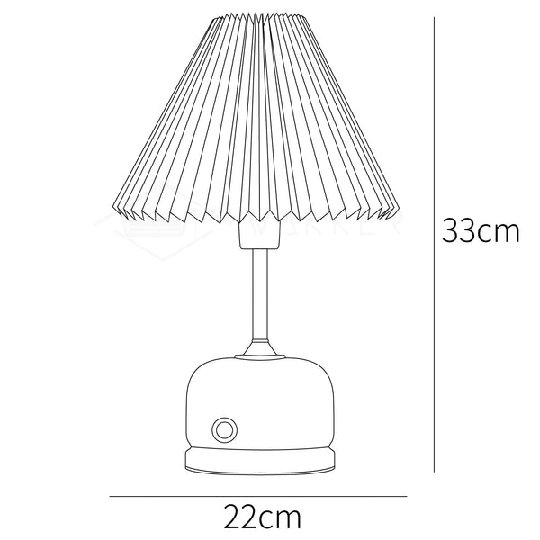 Metal Antique Table Lamp