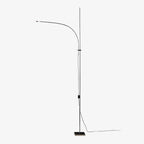 Metal Body Graceful Floor Lamp