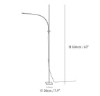 Metal Body Graceful Floor Lamp