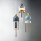Metal Glass Pendant Light