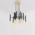 Metal Tubular Chandelier