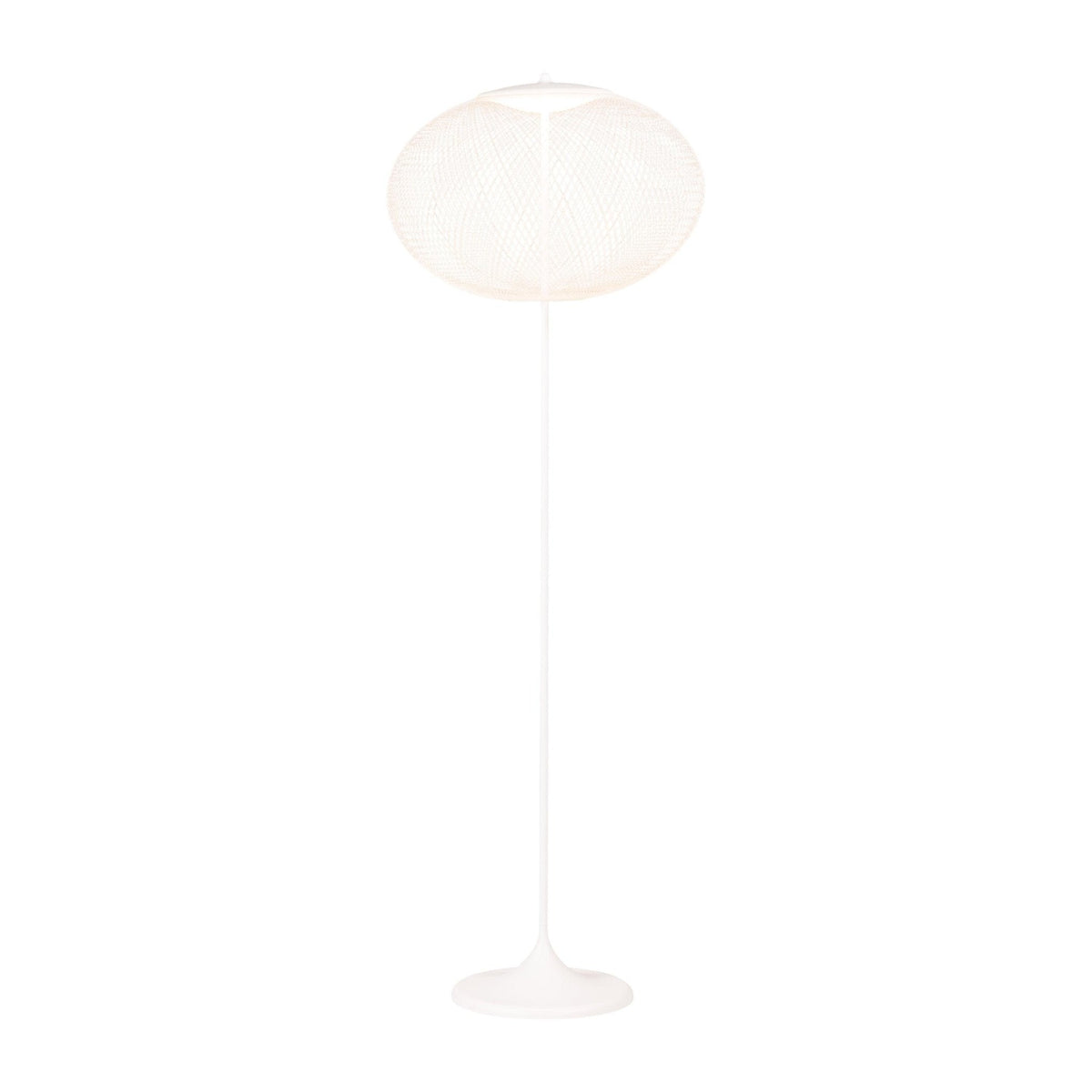 Metallic Meshwork Floor Lamp
