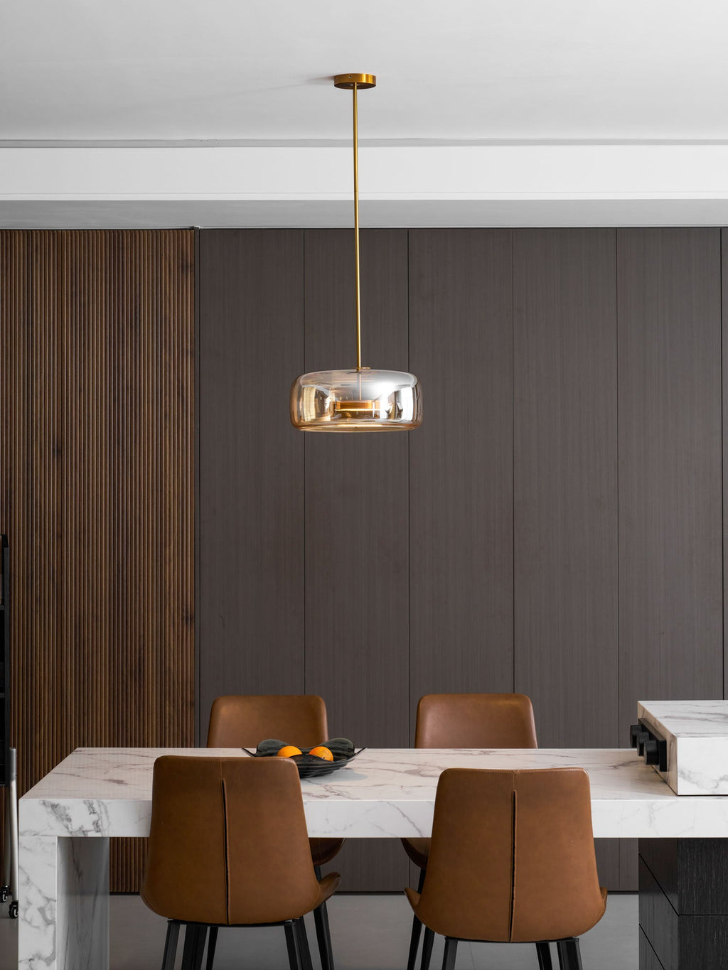 Metro Sphere Glass Pendant Lamp