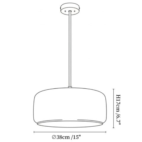 Metro Sphere Glass Pendant Lamp