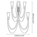 Metropolis Grand Alabaster Sconce