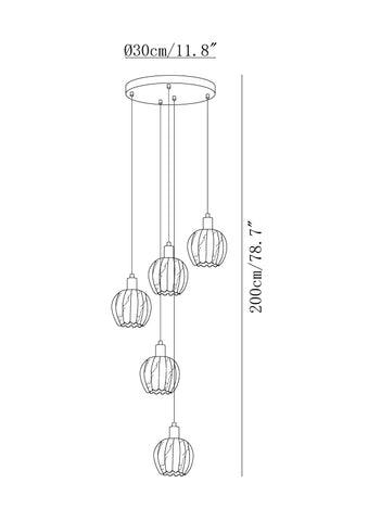 Mian Alabaster Pendant Lamp
