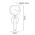 Mian Alabaster Plug-in Wall Lamp