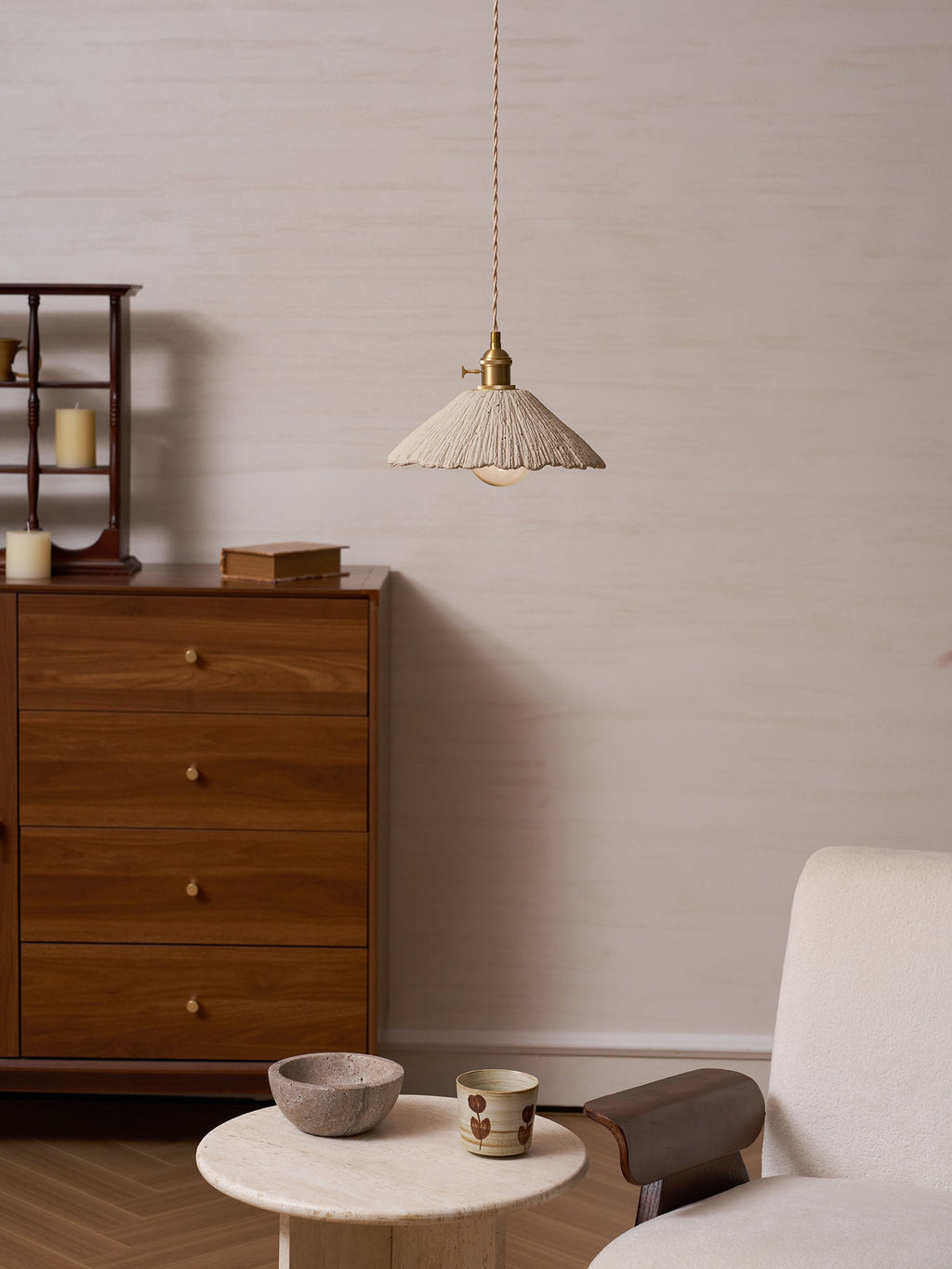 Microcement Pendant Lamp
