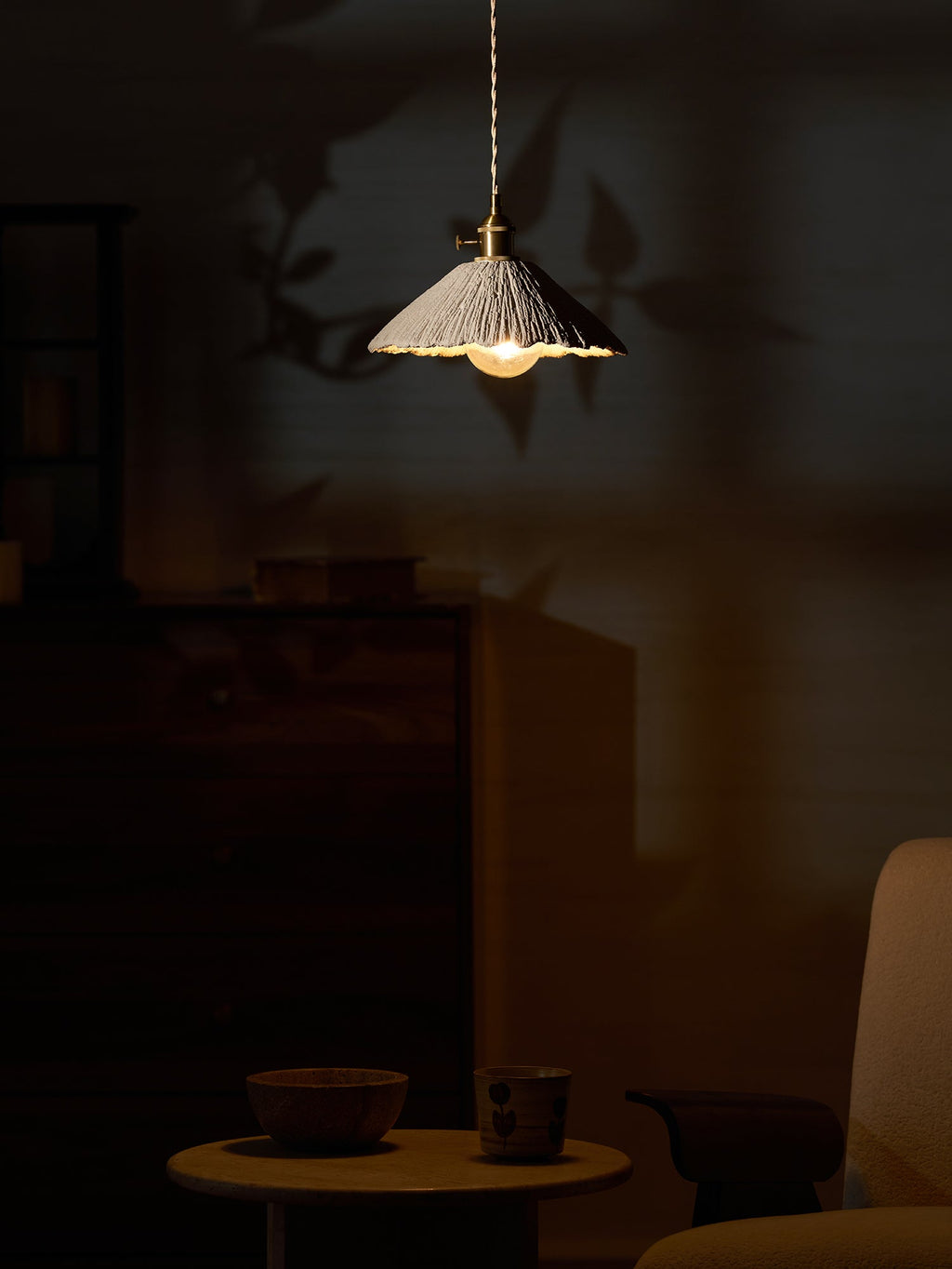 Microcement Pendant Lamp