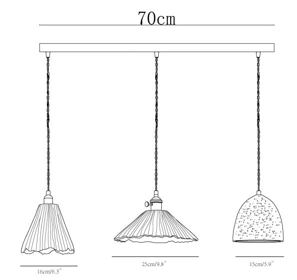 Microcement Pendant Lamp