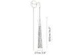 Microcement Plug-in Wall Lamp