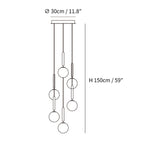 Miira Brass Pendant Light