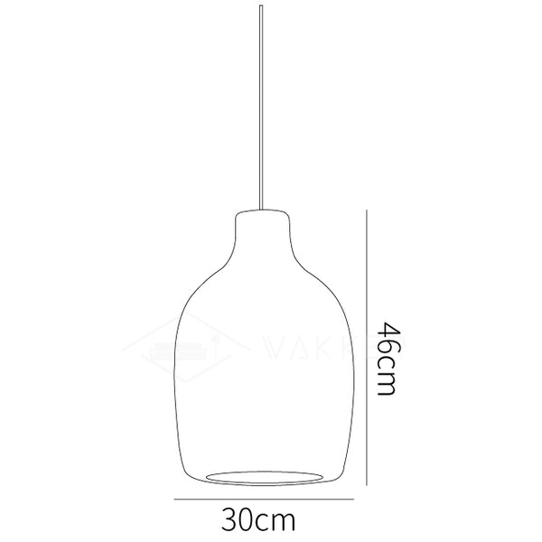 Milk Can Pendant Lamp