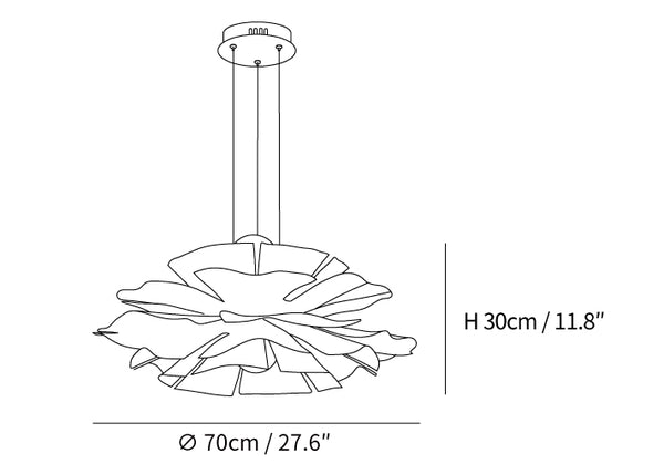 Lotus Flower Pendant Lamp
