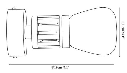 Minimalist Adjustable Task Wall Sconce
