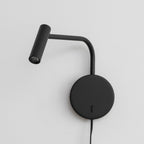 Minimalist Disc Plug-in Wall Sconce