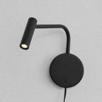 Minimalist Disc Plug-in Wall Sconce