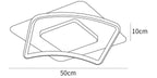 Minimalist Geometry LED Ceiling Light