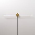 Minimalist Linear LED Plug - in Wall Lamp