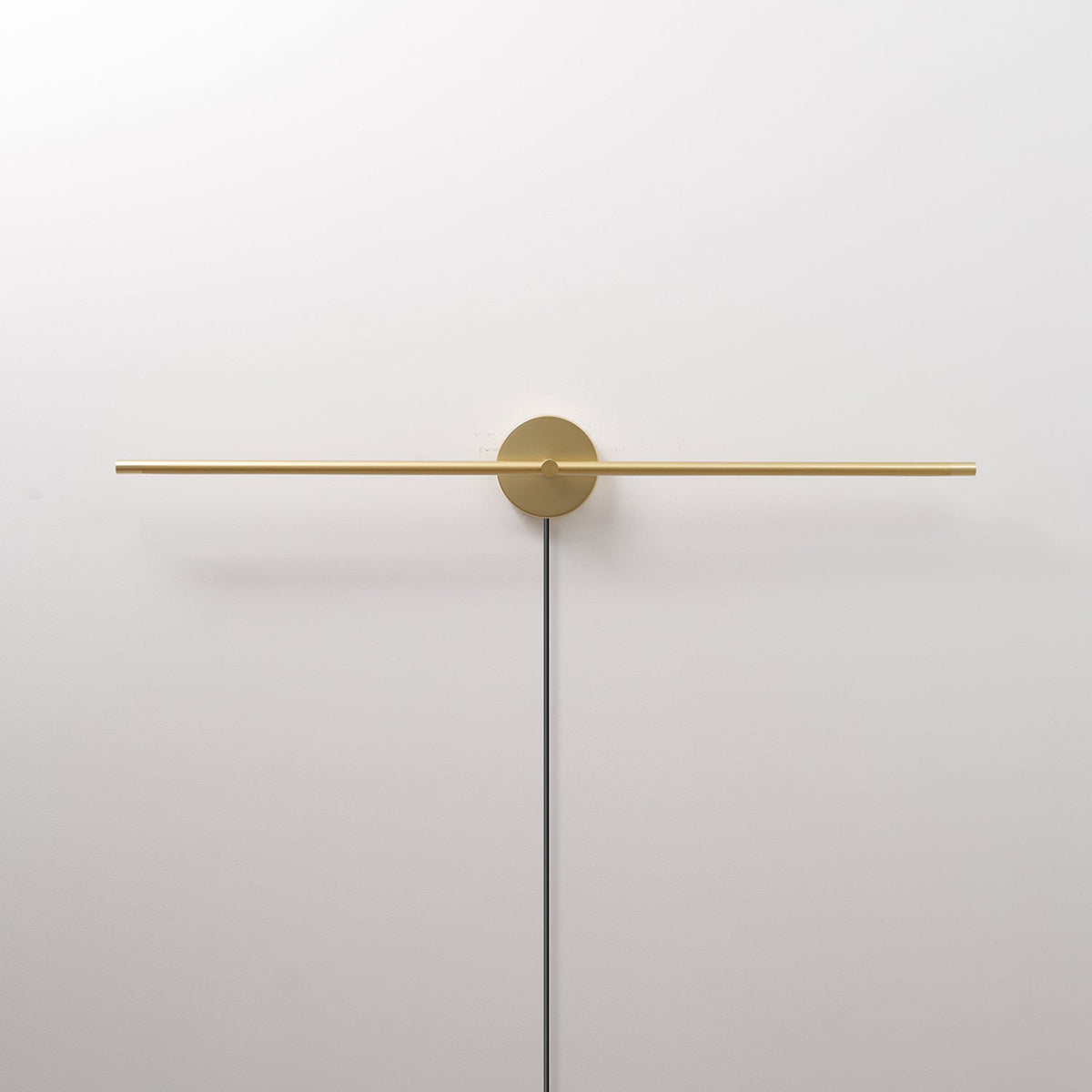 Minimalist Linear LED Plug - in Wall Lamp