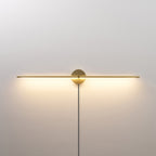 Minimalist Linear LED Plug - in Wall Lamp